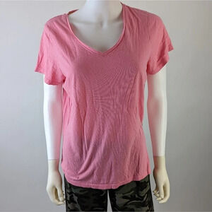 Hue Hot Pink Sleep Tee Shirt L